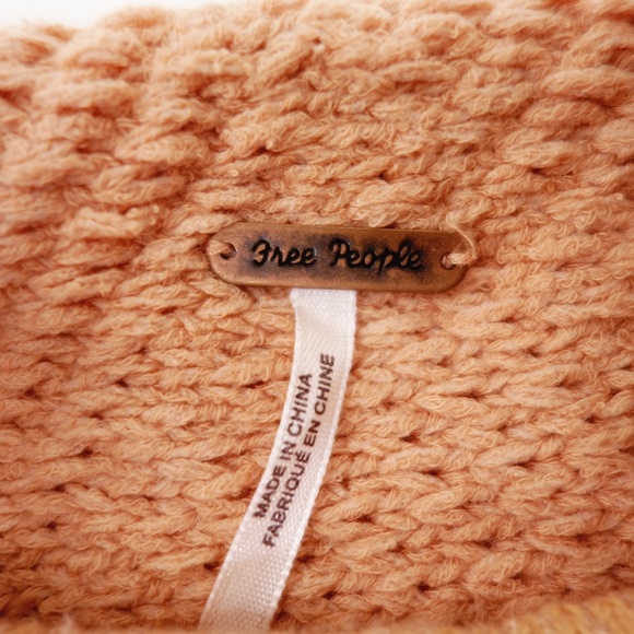 Slouchy Peachy Mock Neck Sweater - Picture 3 of 7